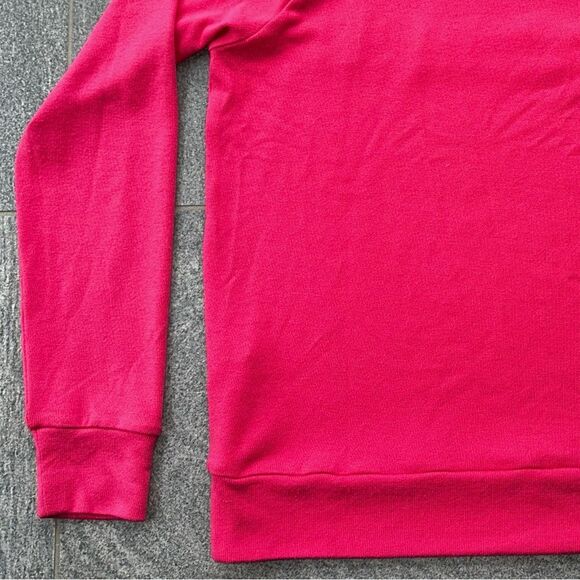 EUC PJ Salvage 'Ruffin it' Soft Lightweight Long Sleeve Sweatshirt in Pink XS - Picture 11 of 16
